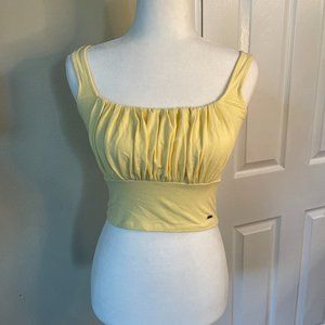 HOLLISTER Yellow Crop Top